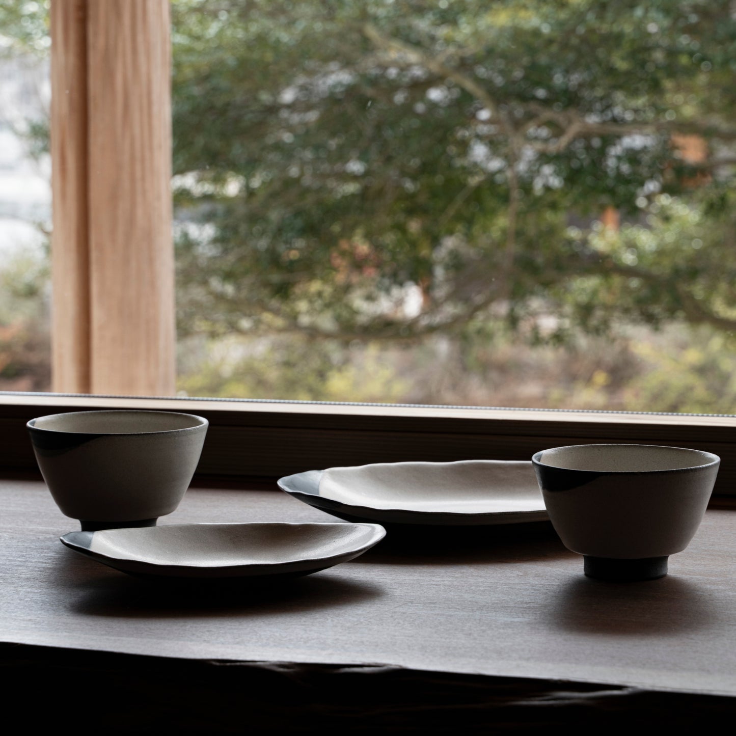 Bowl M (Black on White)