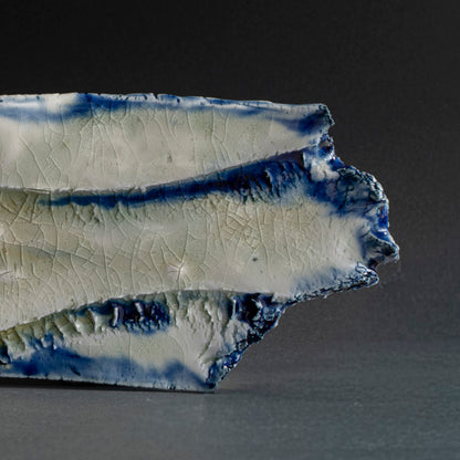 Ash Glaze Long Plate