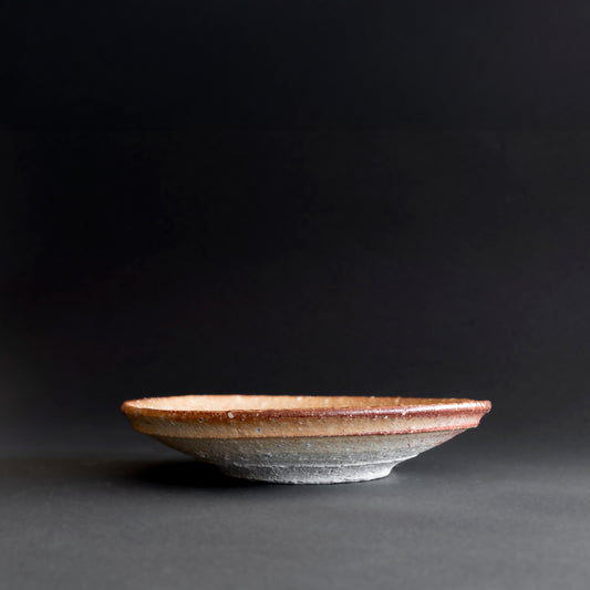 Shigaraki Round Shallow Bowl