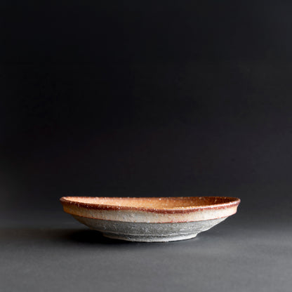 Shigaraki Round Shallow Bowl
