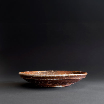 Shigaraki Round Shallow Bowl