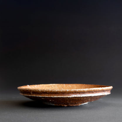 Shigaraki Round Shallow Bowl