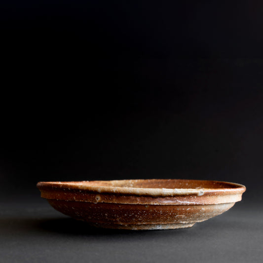 Shigaraki Round Shallow Bowl