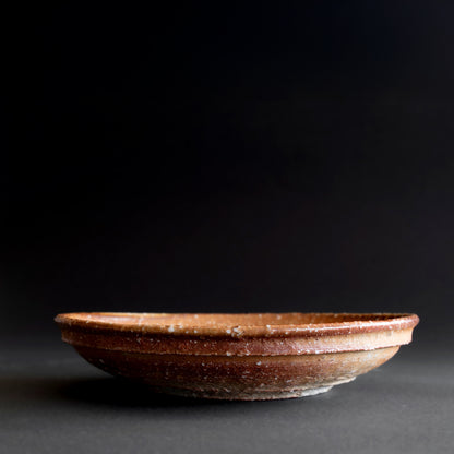 Shigaraki Round Shallow Bowl