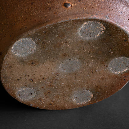Nanban Pot with White-Line Motif