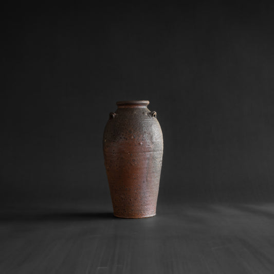 Nanban Tall Jar with Three Lugs