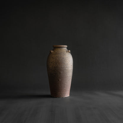 Nanban Tall Jar with Three Lugs