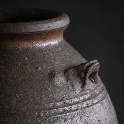 Nanban Tall Jar with Three Lugs