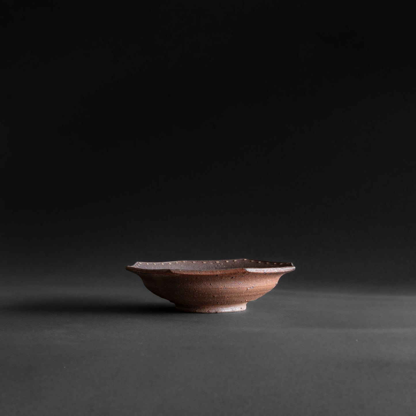 Nanban Octagonal Bowl with Dotted Rim (15.5cm)