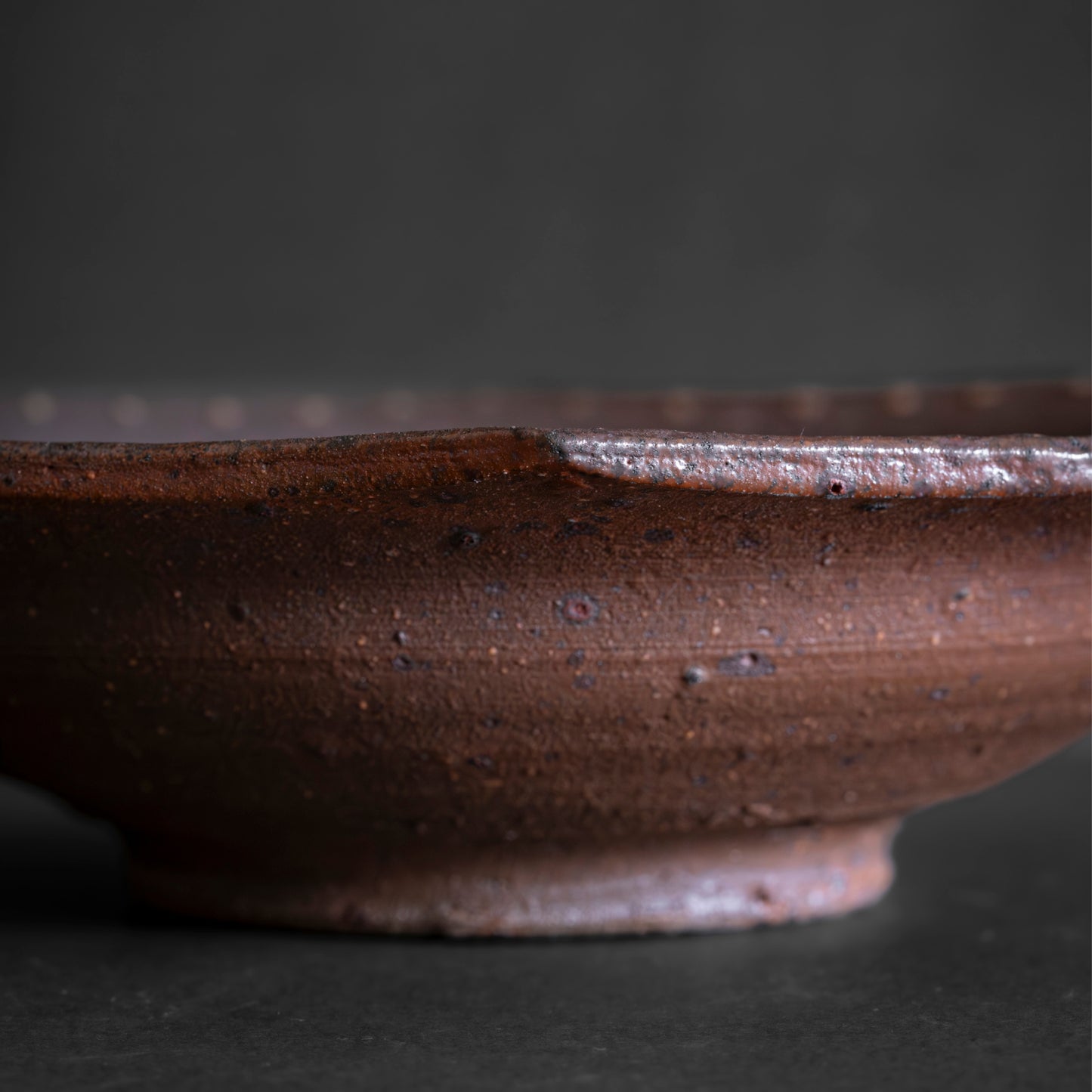 Nanban Octagonal Bowl with Dotted Rim (15.5cm)