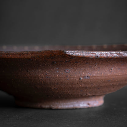 Nanban Octagonal Bowl with Dotted Rim (15.5cm)