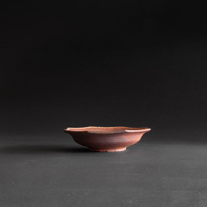 Nanban Octagonal Bowl with White-Line Motif (16.5cm)