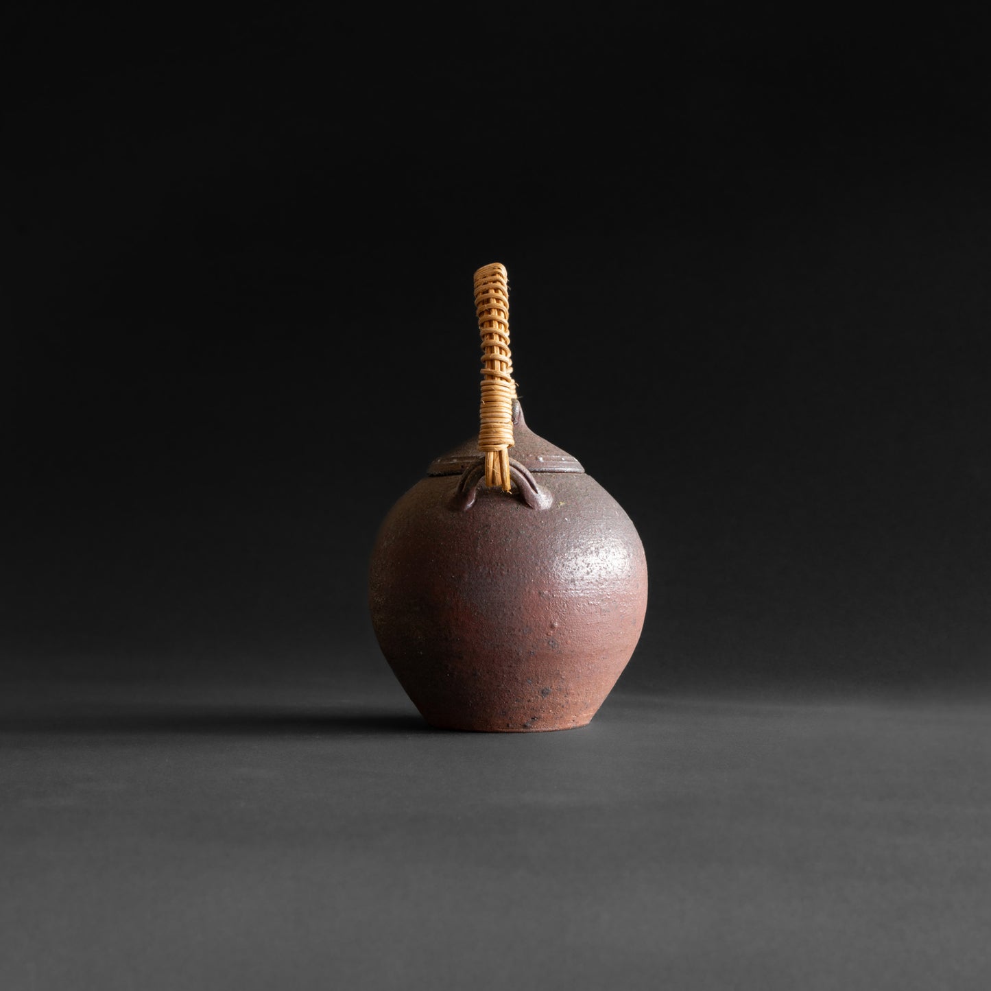 Nanban Teapot with Feldspar Granules