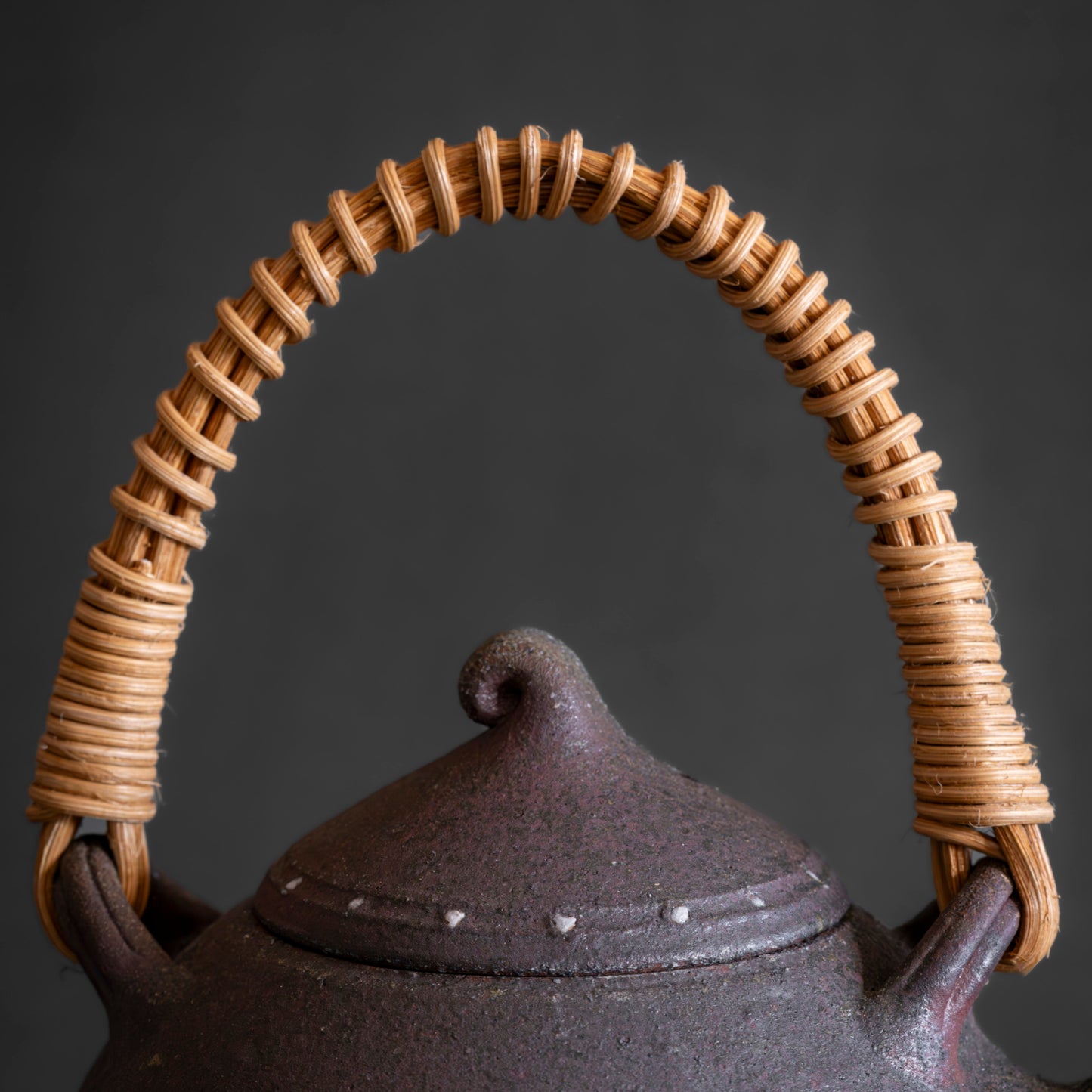 Nanban Teapot with Feldspar Granules