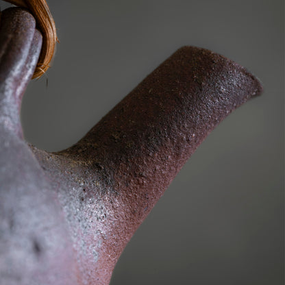 Nanban Teapot with Feldspar Granules
