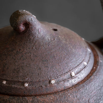 Nanban Teapot with Feldspar Granules
