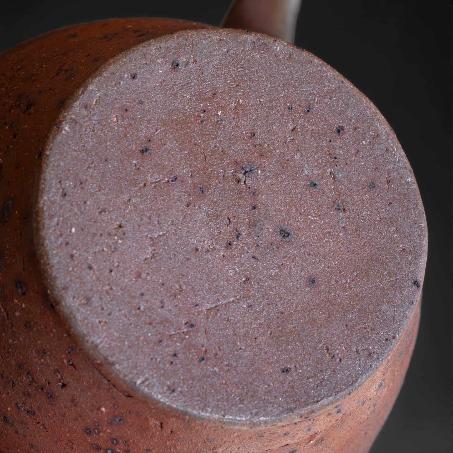 Nanban Teapot with Feldspar Granules