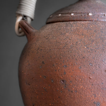 Nanban Teapot with Feldspar Granules